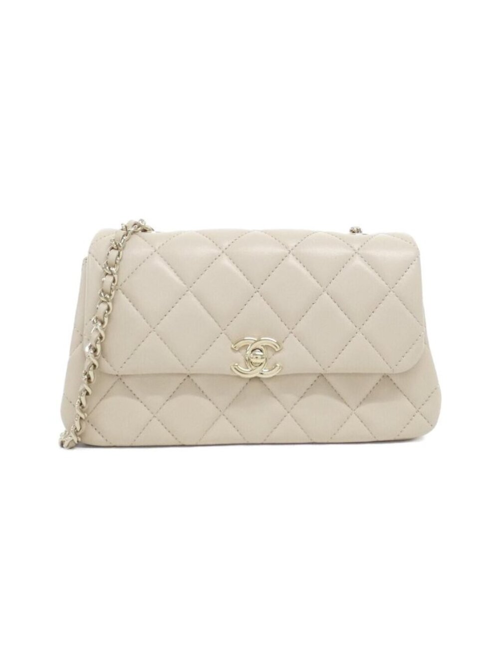 Chanel Shoulder Bag Beige